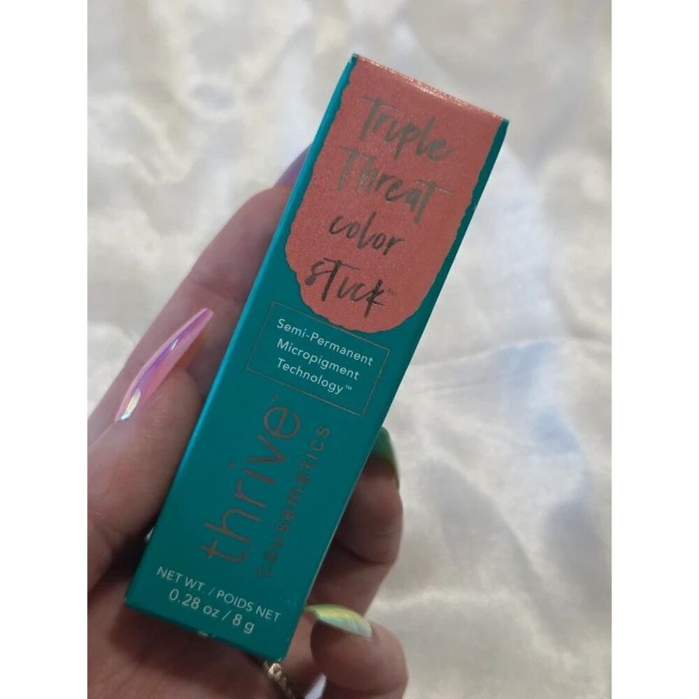 Thrive Triple Threat Color Stick - Face Cheek Lip - Olivia - Picture 3 of 10